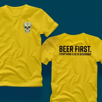 Mexicano mexikói lager világos FIRST craft beer sör póló minta