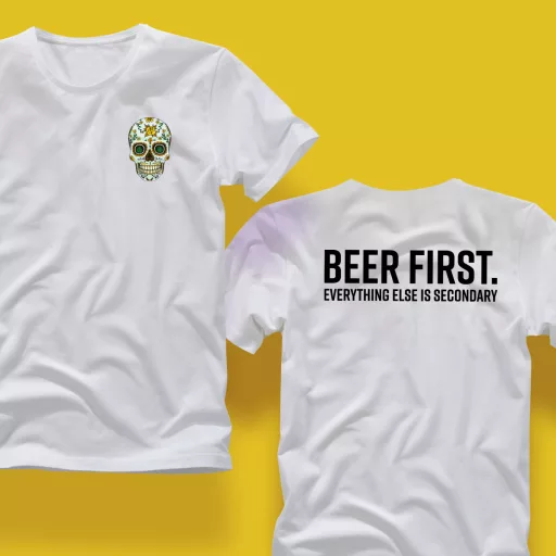 Mexicano mexikói lager világos FIRST craft beer sör póló minta