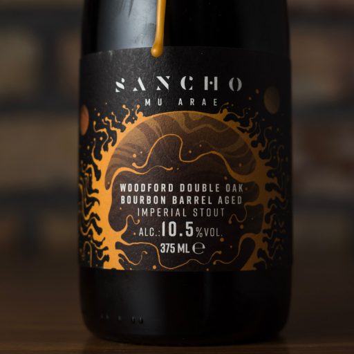 Sancho whiskyhordóérlelt imperial fekete FIRST stout sör