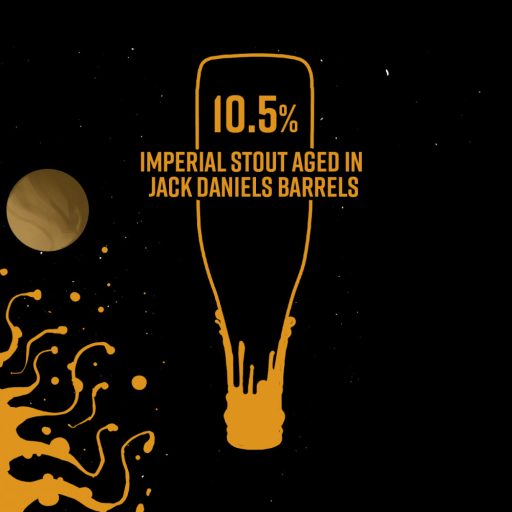 Sancho whiskyhordóérlelt imperial fekete FIRST stout sör