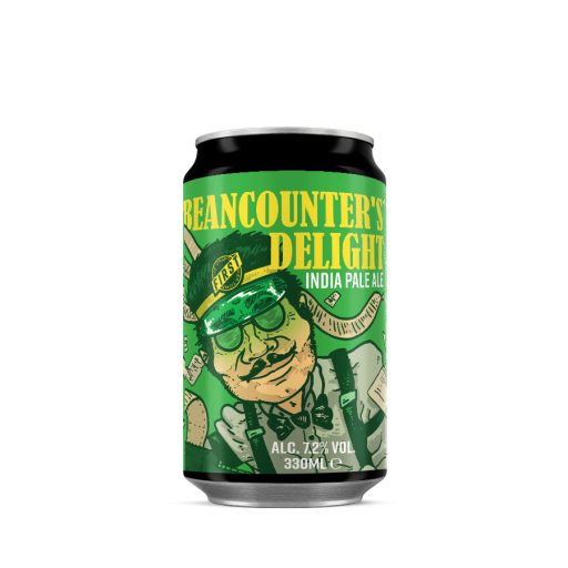 FIRST Craft Beer Beancounters Delight világos komlós IPA sör háromféle komlóval