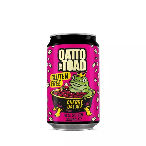 Oatto The Toad gluténmentes GoFit meggyes gyümölcsös sör