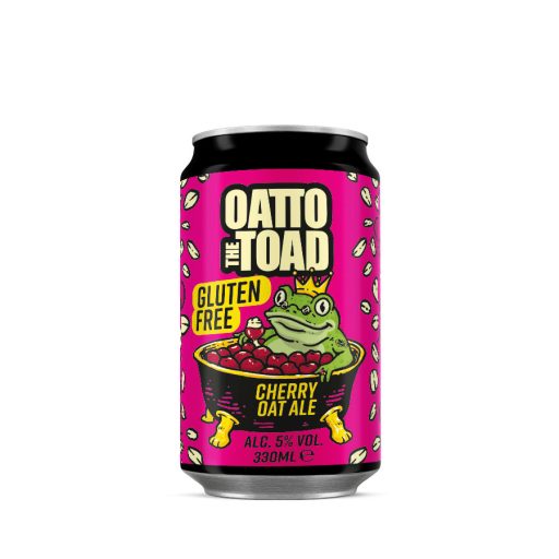 Oatto The Toad gluténmentes GoFit meggyes gyümölcsös sör