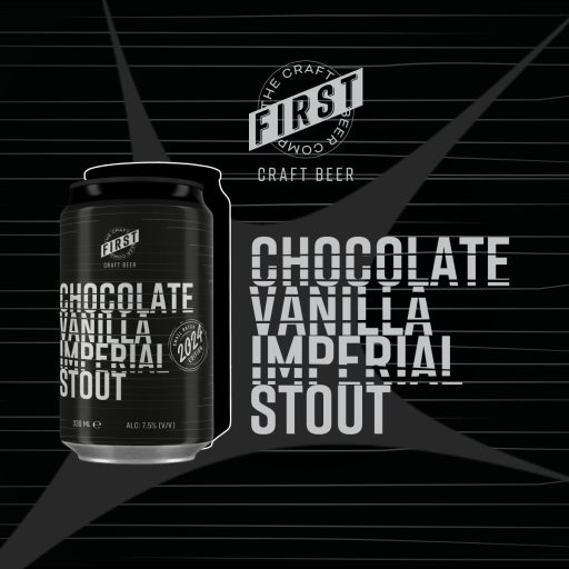 Chocolate Vanilla Imperial Stout (7.5%) - 0.33 L can