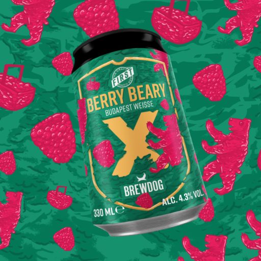 Berry Beary x BREWDOG (4.3%) - 0.33 L dobozos
