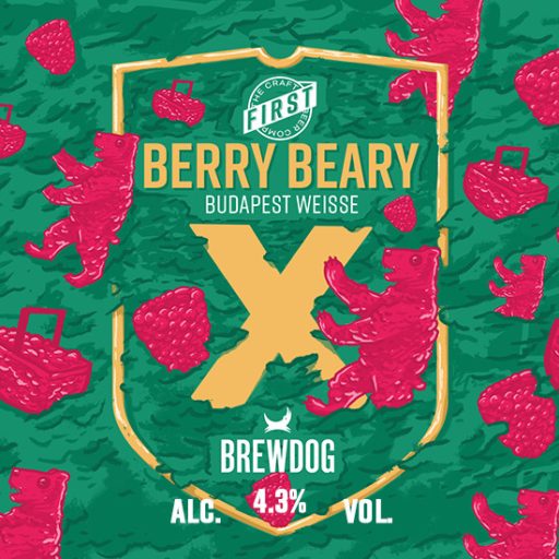 Berry Beary x BREWDOG (4.3%) - 0.33 L dobozos