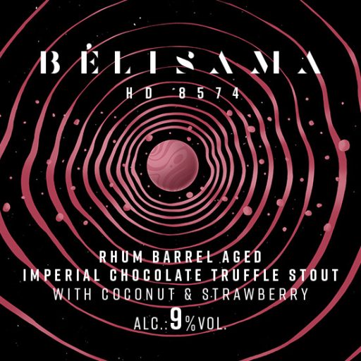 bélisama rumos hordóérlelt stout sör eper és kókusz