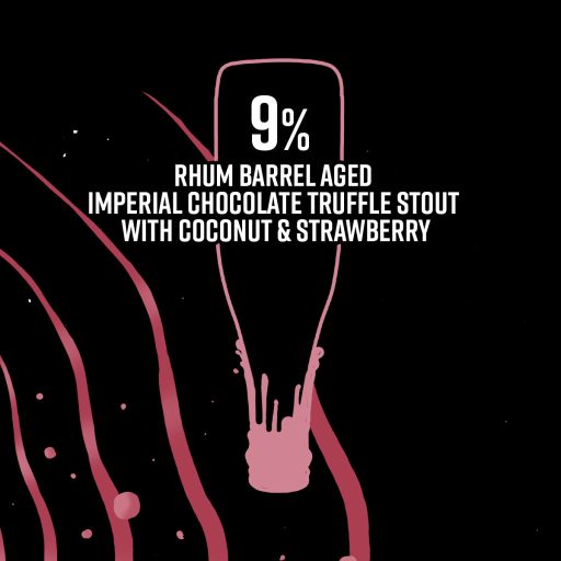 bélisama rumos hordóérlelt stout sör eper és kókusz