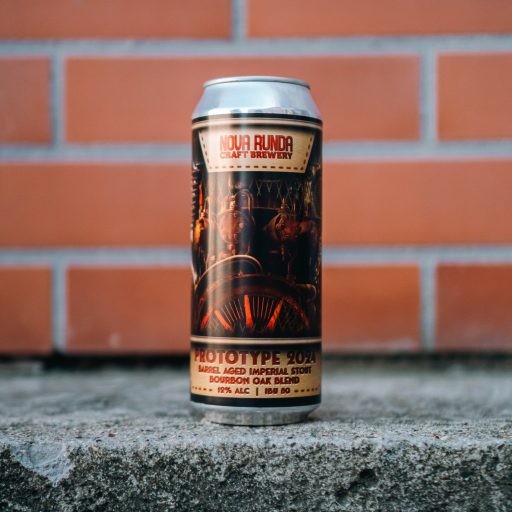 Nova Runda horvát fekete stout hordóérlelt prototype sör