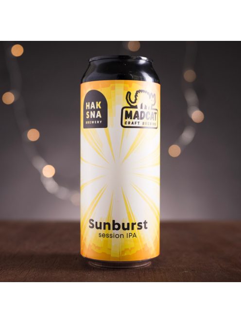 Sunburst - 0.5 L can (MadCat - CZ)