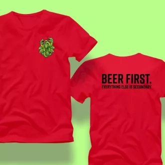 orochi Dupla IPA mintával ellátott póló