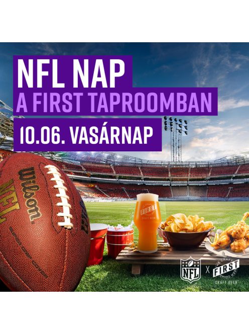 NFL Meccsnézés BBQ csirkeszárnnyal és NFL kvízzel - 10.06. 15:00