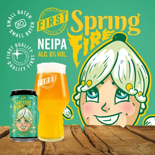 Spring Fire x HOP-PI (6%)