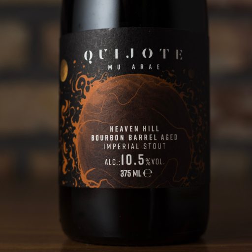 Quijote whiskyhordóban érlelt imperial fekete FIRST sör