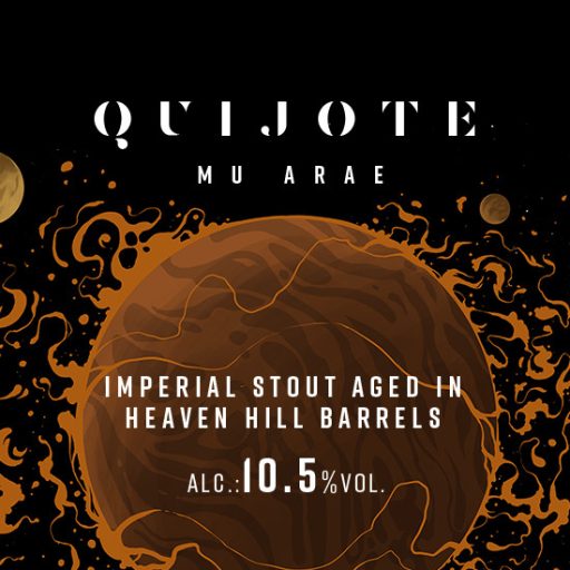 Quijote whiskyhordóban érlelt imperial fekete FIRST sör