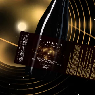 tadmor FIRST heaven hill bourbon whisky hordóérlelt barley wine sör datolyával és kesudióval