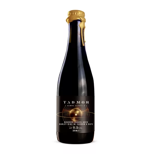 tadmor FIRST heaven hill bourbon whisky hordóérlelt barley wine sör datolyával és kesudióval