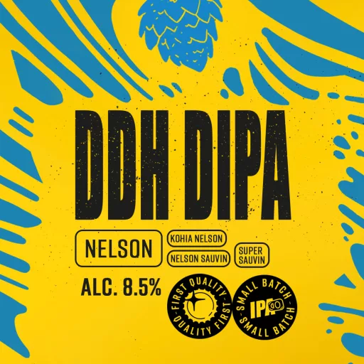 Single Hop Series Nelson Double Dryhopped Hazy Double IPA FIRST sör