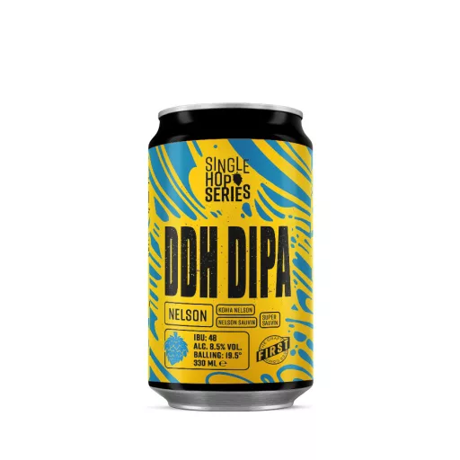 Single Hop Series Nelson Double Dryhopped Hazy Double IPA FIRST sör