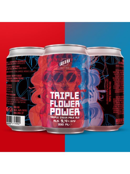 Triple Flower Power (9%) - 0.33 L can