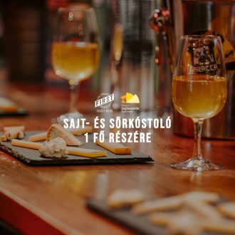 Páros Sör- és sajtkóstoló belépőjegy egy fő részére