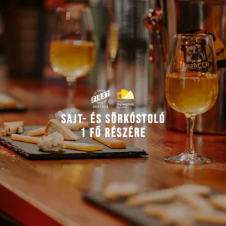 Páros Sör- és sajtkóstoló belépőjegy egy fő részére