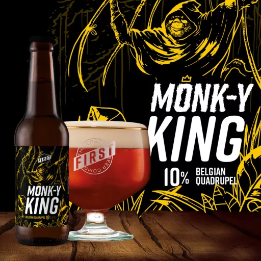 Monk-y King (10%) - 0.33 L üveges