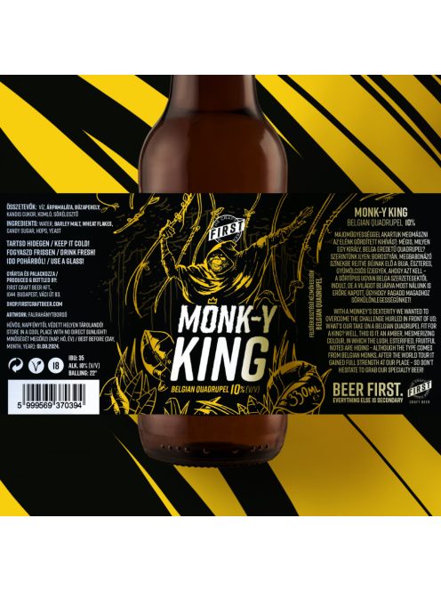 Monk-y King (10%) - 0.33 L bottle