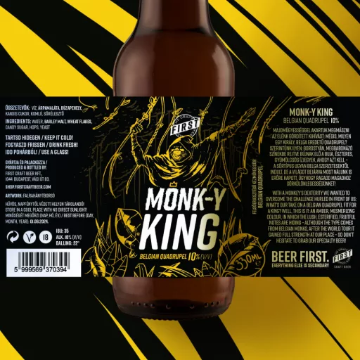 Monk-y King (10%) - 0.33 L üveges