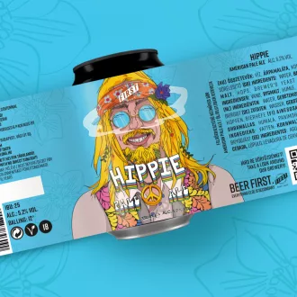Hippie Pale Ale (5.2%) - 0.33 L can