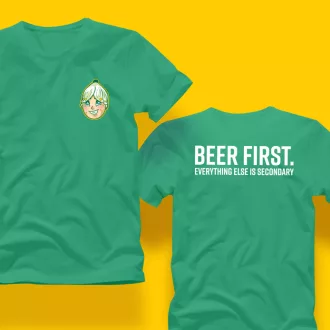 Spring fire new england ipa stílusú világos FIRST craft beer sör póló minta