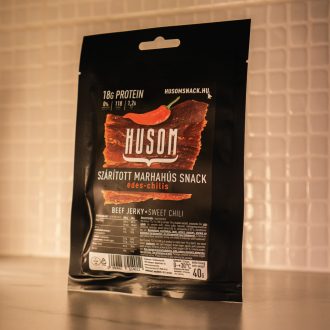 HUSOM Beef Jerky - Édes-Chilis