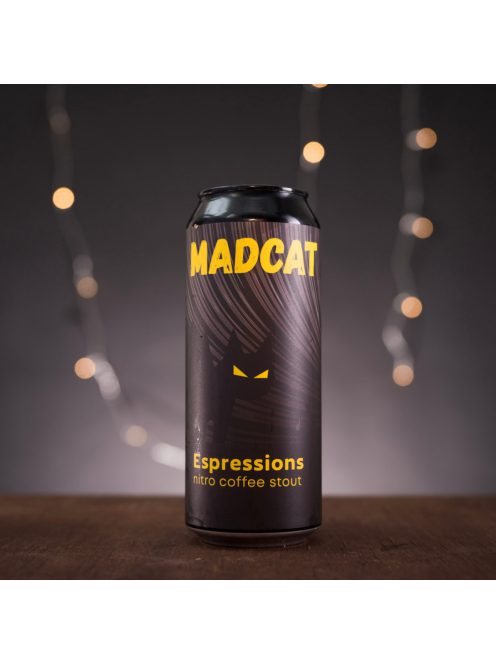Espressions - Nitro Coffee Stout - 0.5 L dobozos (MadCat - CZ)