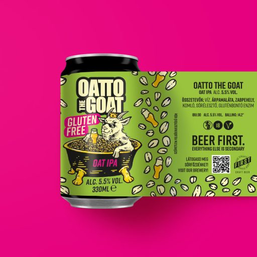 Oatto The Goat gluténmentes GoFit világos komlós ipa