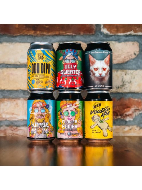 FIRST IPA sörök kóstoló sörcsomag