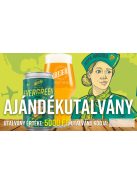 levásárolható ajándékutalvány a webshopra 5000 ft értékben