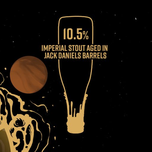 dulcinea whiskyhordóban érlelt fekete FIRST stout sör