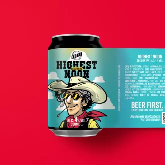 highest noon világos ipa típusú session india pale ale hidegkomlózott first craft beer sör
