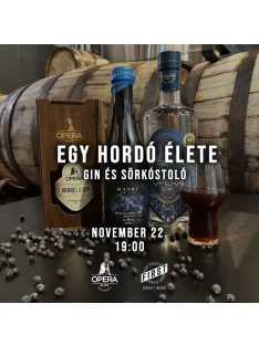   Egy Hordó Élete - Gin- és Sörkóstoló Hordóérlelt tételekkel - 2024.11.29. 19:00