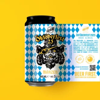 Öktöberfest 2025 világos bajor marzen first craft beer dobozos sör