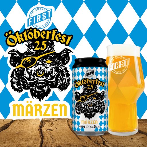 Öktöberfest 2025 világos bajor marzen first craft beer dobozos sör