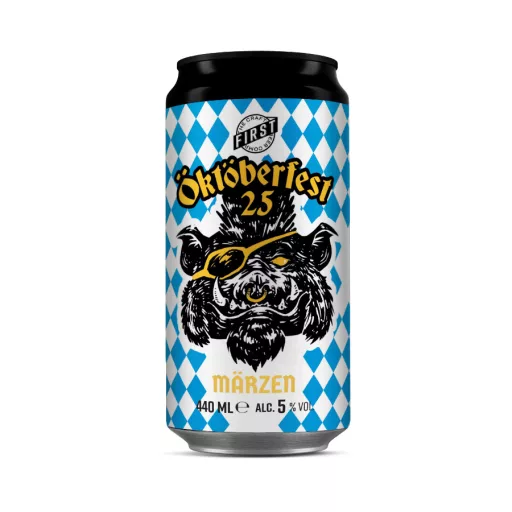 Öktöberfest 2025 világos bajor marzen first craft beer dobozos sör