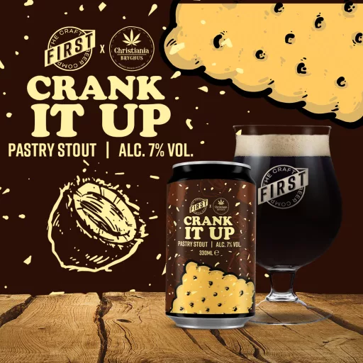 Crank It Up x CHRISTIANIA (7%) - 0.33 L can