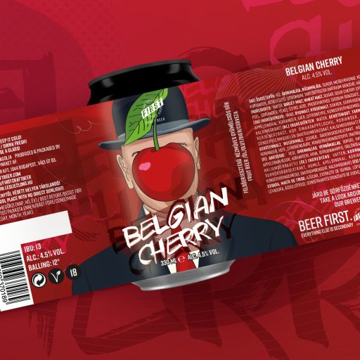 Belgian Cherry dobozos sör meggyes búzasör first