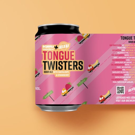 Tongue Twisters savanyított epres dinnyés gyümölcsös sour FIRST ale sör