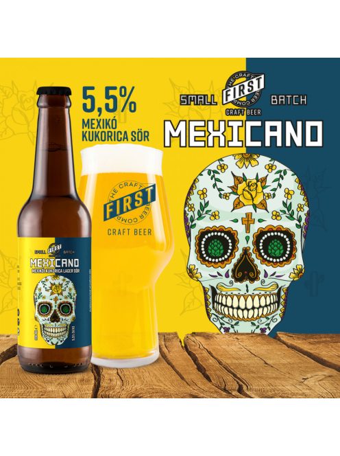 Mexicano (5.5%) - 0.33 L bottle