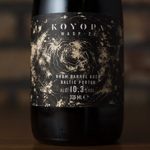 Koyopa rumoshordóban érlelt imperial fekete stout FIRST sör