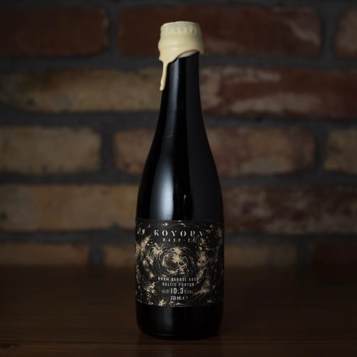 Koyopa rumoshordóban érlelt imperial fekete stout FIRST sör
