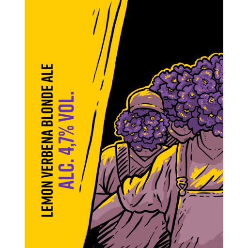 verbybody FIRST blonde ale világos kollab sör citromos verbénával