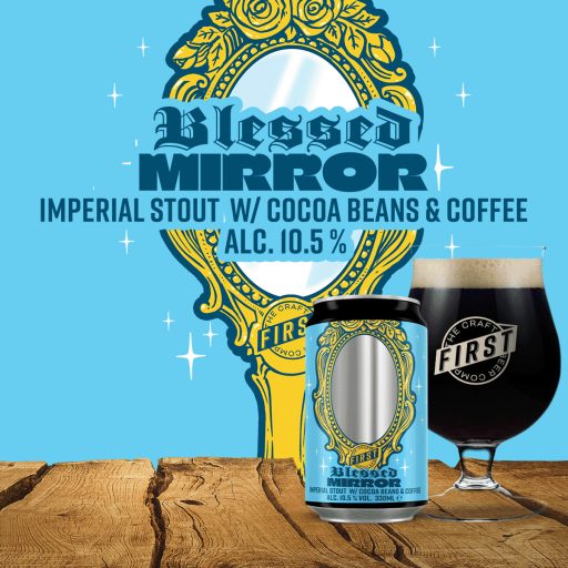 blessed mirror first craft beer fekete imperial stout kávé sör